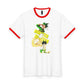 Hunter Fighter Ringer Tee — Gon Anime Graphic T‑Shirt