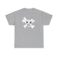 Skully Skull and Crossbones Unisex Heavy Cotton Tee - Edgy Graphic T-Shirt for Rebels