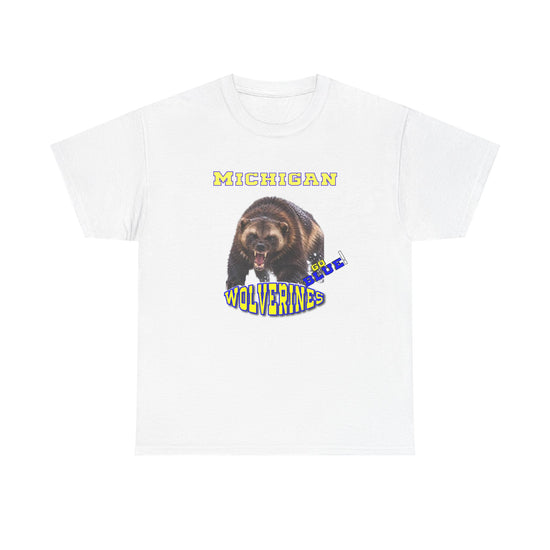 Michigan Wolverines Bear Graphic T-Shirt