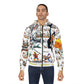 Toons Up Unisex Zip Hoodie (AOP)