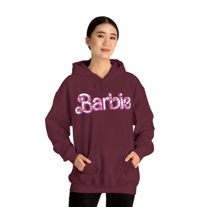Barbie[white] Unisex Heavy Blend™ Hooded Sweatshirt
