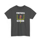 Football Season[feild goal] Unisex Heavy Cotton Tee, Perfect for Game Day, Sports Fans, Tailgating, Casual Wear, Gift for Him/Her