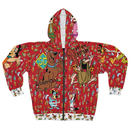 HB verse Unisex Zip Hoodie (AOP)