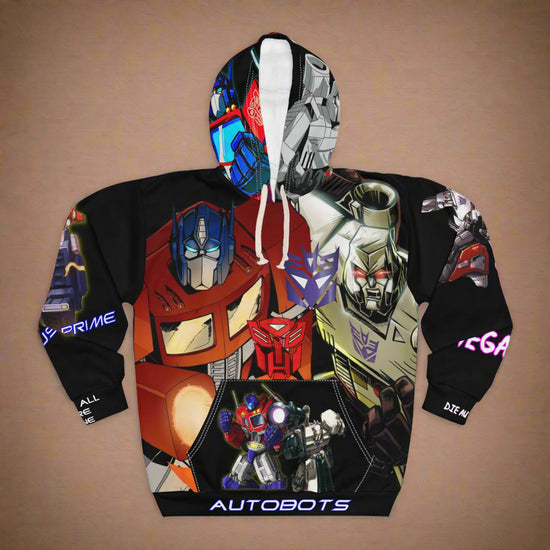 Prime V. Megs Unisex Pullover Hoodie (AOP)