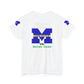 Michigan vs Notre Dame Unisex Heavy Cotton Tee, Game Day Shirt, Sports Fan Apparel, College Football T-Shirt, Go Blue Clothing, [...]