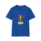 Get Your Coins T-Shirt — Retro Arcade Gaming Tee with Coin-Op Robot Graphic