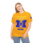 Michigan vs Notre Dame Unisex Heavy Cotton Tee, Game Day Shirt, Sports Fan Apparel, College Football T-Shirt, Go Blue Clothing, [...]