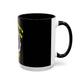 Coffee Mug - Accent Coffee Mug (11, 15oz) - Pop Out and Show Off Your Accent