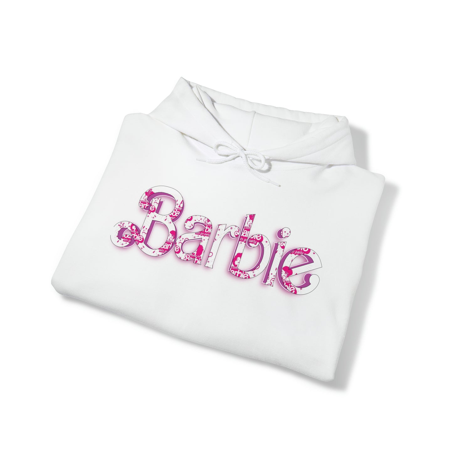 Barbie[white] Unisex Heavy Blend™ Hooded Sweatshirt