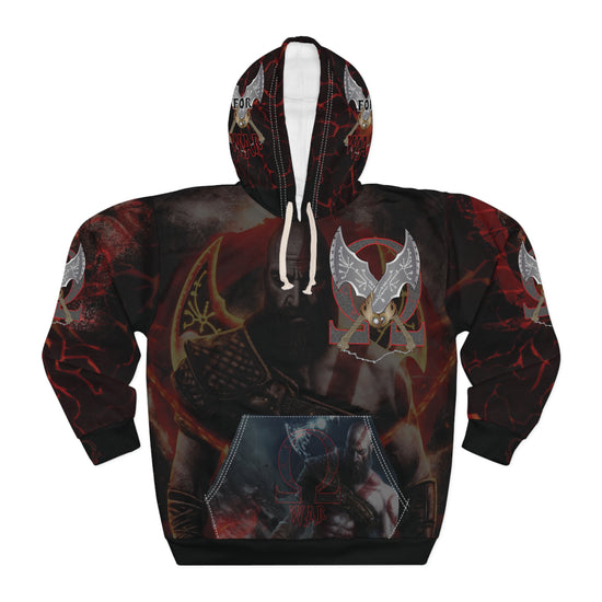 War Warrior Hoodie — Mythic Viking Battle Pullover