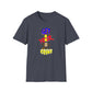 Get Your Coins T-Shirt — Retro Arcade Gaming Tee with Coin-Op Robot Graphic