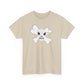 Skully Skull and Crossbones Unisex Heavy Cotton Tee - Edgy Graphic T-Shirt for Rebels