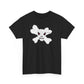 Skully Skull and Crossbones Unisex Heavy Cotton Tee - Edgy Graphic T-Shirt for Rebels