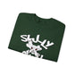 Scully Skull Graphic Crewneck Sweatshirt for Casual Wear