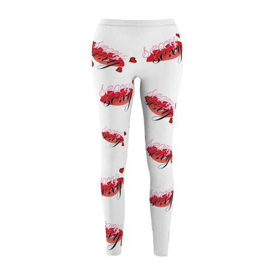 Sexy Sexy Romantic Lip Print Leggings for Women