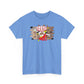 Crash Out Unisex Heavy Cotton Tee - Fun & Playful Graphic T-Shirt