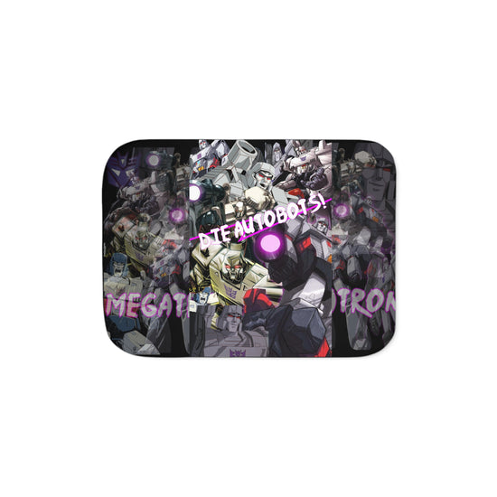 Megs Die Autobots Sherpa Blanket, Two Colors