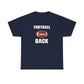 Football Back Unisex Heavy Cotton Tee - Perfect for Game Days, Sports Fans, Tailgating, Gifting, and Casual Wear