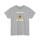 Football Season[feild goal] Unisex Heavy Cotton Tee, Perfect for Game Day, Sports Fans, Tailgating, Casual Wear, Gift for Him/Her