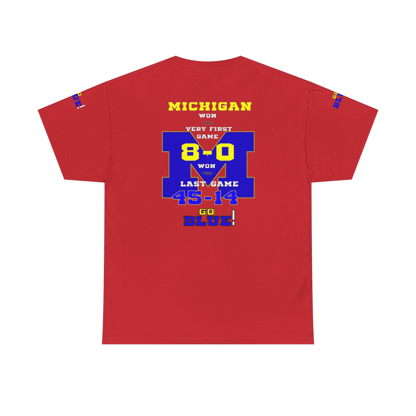 College Football Tee - Michigan vs Notre Dame Rivalry