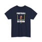 Football Season[feild goal] Unisex Heavy Cotton Tee, Perfect for Game Day, Sports Fans, Tailgating, Casual Wear, Gift for Him/Her