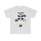 Michigan Football Remember When Unisex Heavy Cotton Tee - Perfect for Game Days, Sports Lovers, Football Fans, Tailgating, Michigan Pride