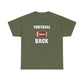 Football Back Unisex Heavy Cotton Tee - Perfect for Game Days, Sports Fans, Tailgating, Gifting, and Casual Wear