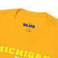 Michigan vs Notre Dame Unisex Heavy Cotton Tee, Game Day Shirt, Sports Fan Apparel, College Football T-Shirt, Go Blue Clothing, [...]