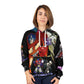 Prime V. Megs Unisex Pullover Hoodie (AOP)