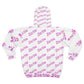 Barbie Unisex Zip Hoodie (AOP)