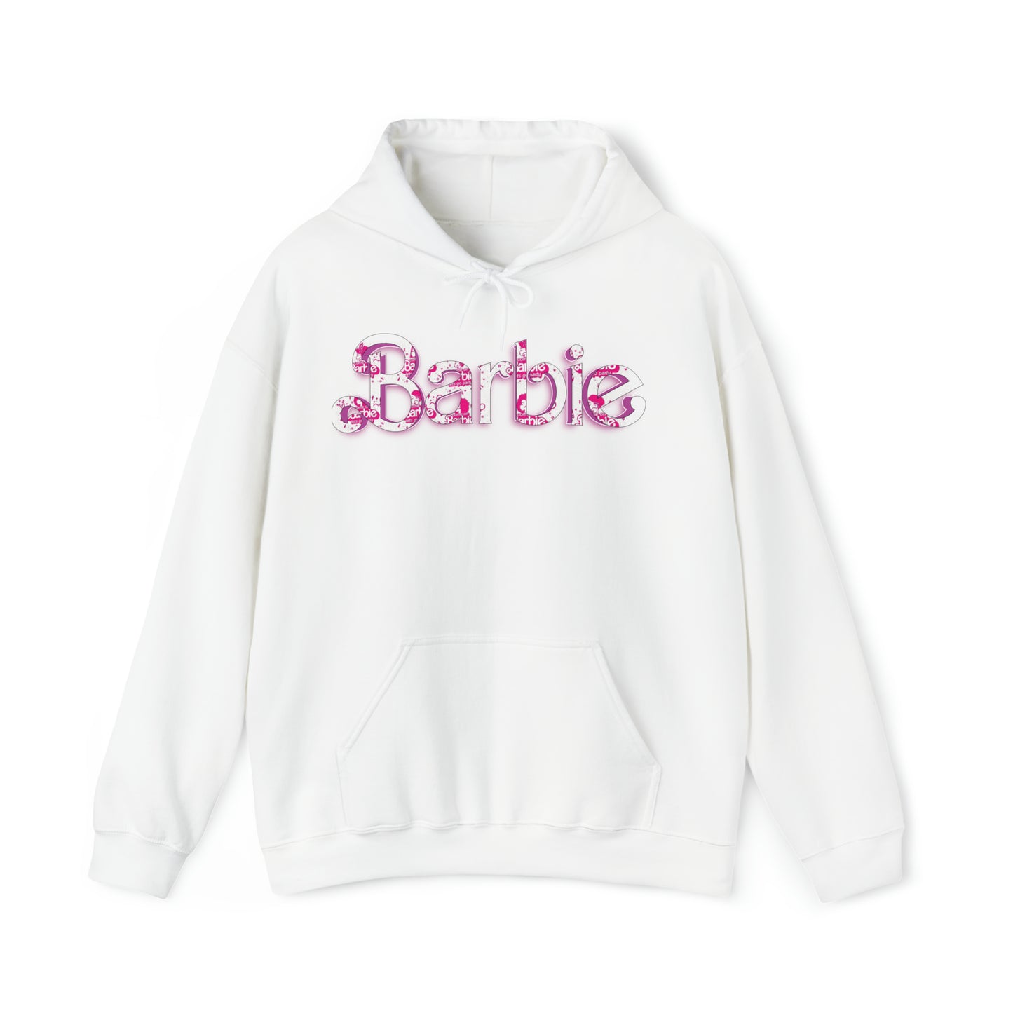 Barbie[white] Unisex Heavy Blend™ Hooded Sweatshirt