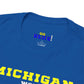 Michigan vs Notre Dame Unisex Heavy Cotton Tee, Game Day Shirt, Sports Fan Apparel, College Football T-Shirt, Go Blue Clothing, [...]