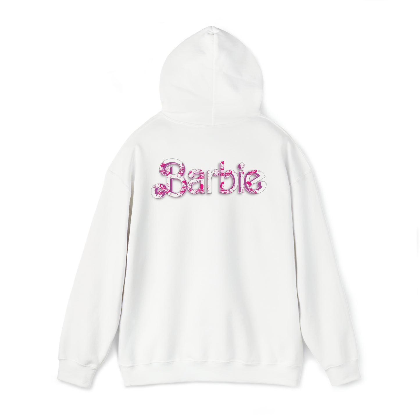 Barbie[white] Unisex Heavy Blend™ Hooded Sweatshirt