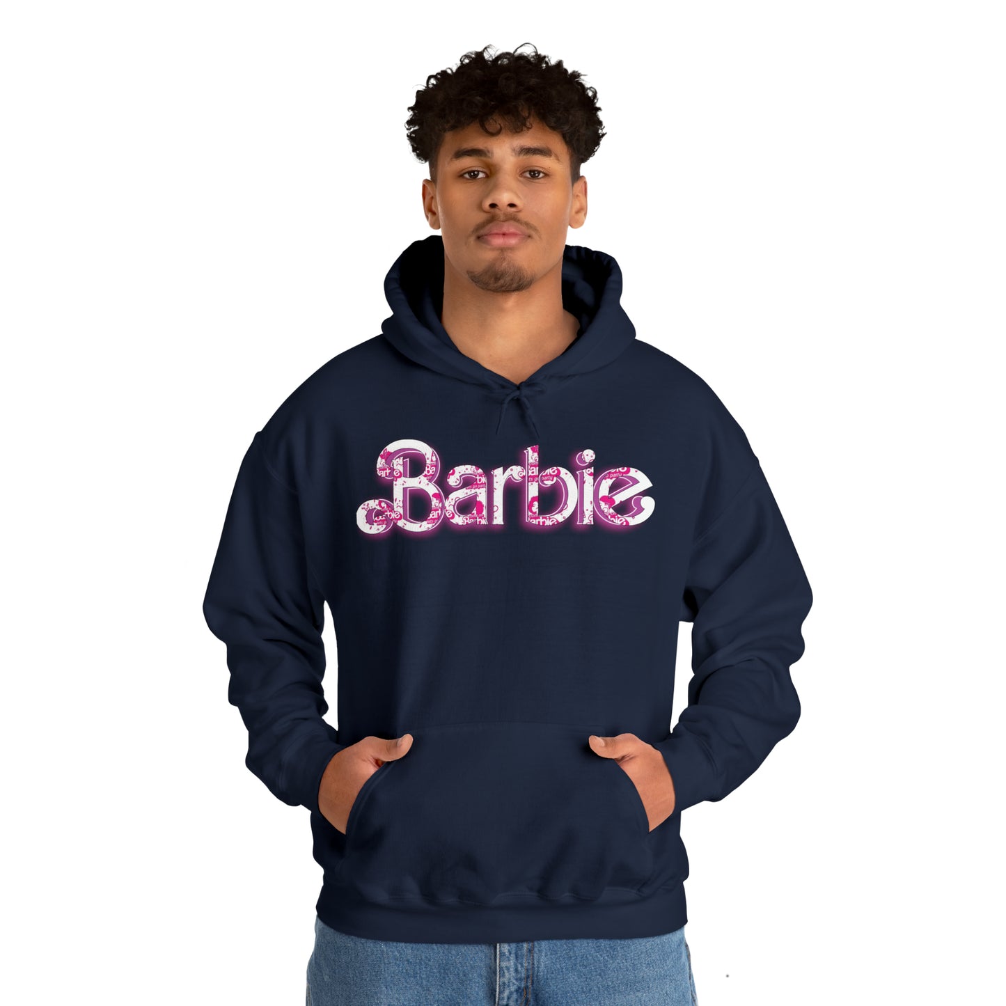 Barbie[white] Unisex Heavy Blend™ Hooded Sweatshirt