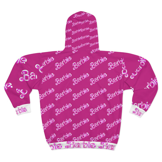 Barbie Unisex Zip Hoodie (AOP)