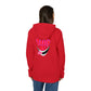Tasty AF Hoodie — Bold Pink Graphic Hooded Sweatshirt