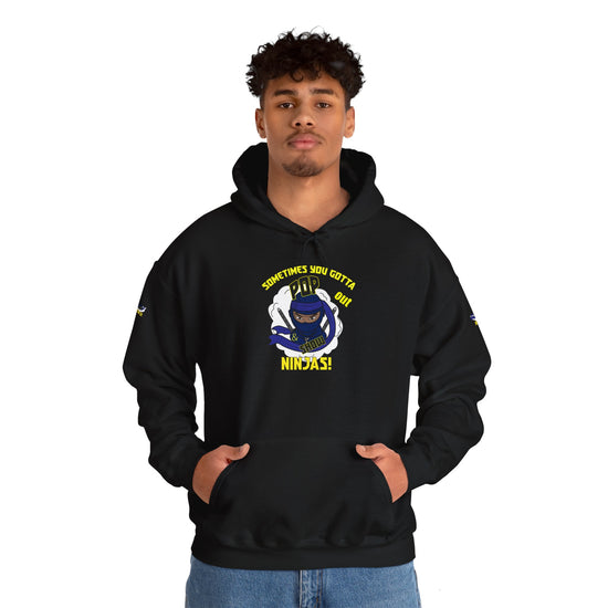 Pop out & show Unisex Heavy Blend™ Hooded Sweatshirt