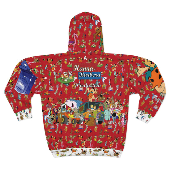 HB verse Unisex Zip Hoodie (AOP)