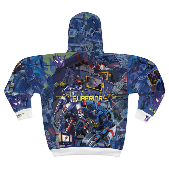Sound Superior Unisex Zip Hoodie (AOP)