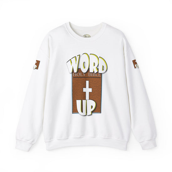 Word up 2 Unisex Heavy Blend™ Crewneck Sweatshirt