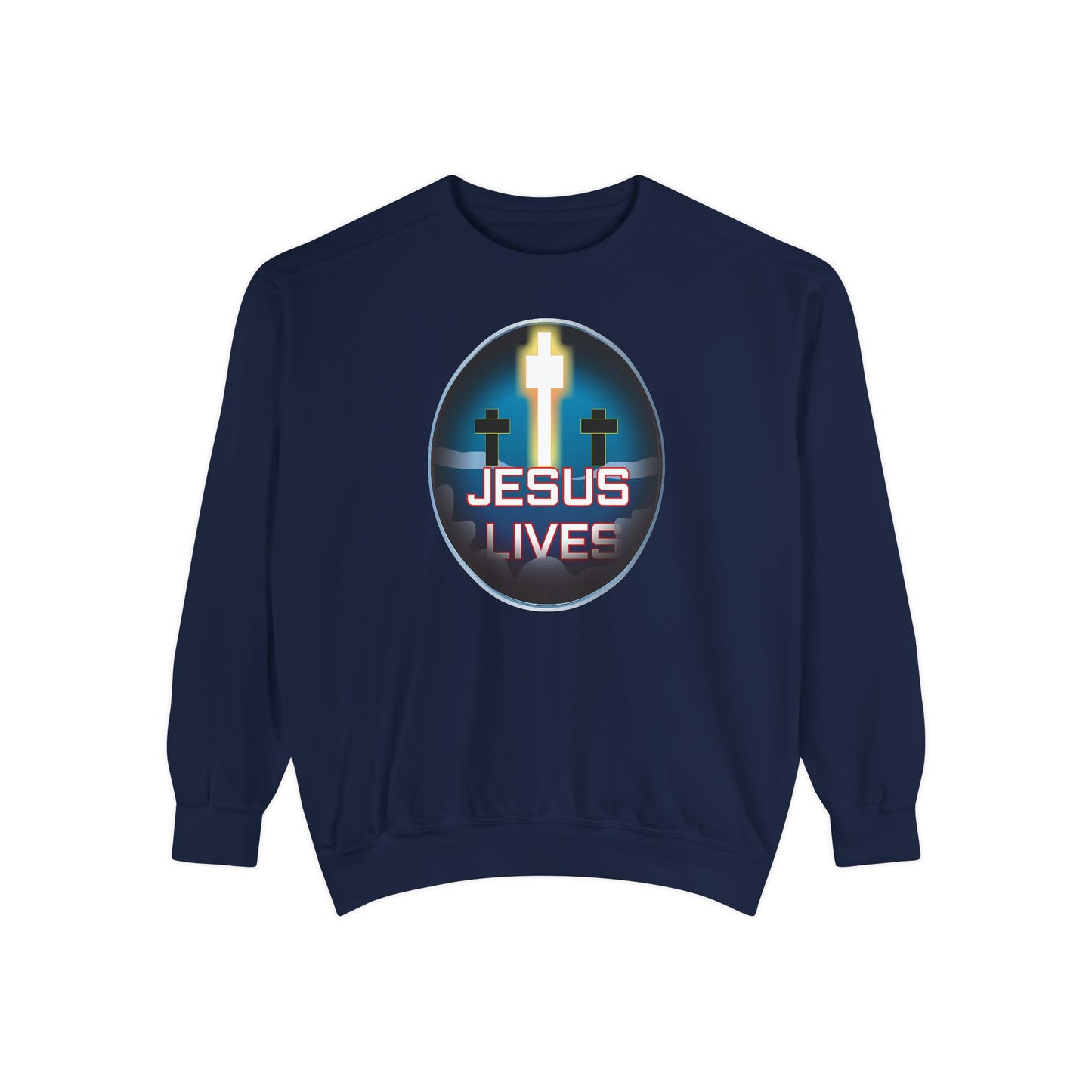 Religious Sweatshirt - JESUS Lives Design