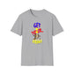 Get Your Coins T-Shirt — Retro Arcade Gaming Tee with Coin-Op Robot Graphic