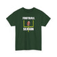 Football Season[feild goal] Unisex Heavy Cotton Tee, Perfect for Game Day, Sports Fans, Tailgating, Casual Wear, Gift for Him/Her