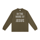 In the name of JESUS Essential Non-Shrink Mock Neck Sweatshirt