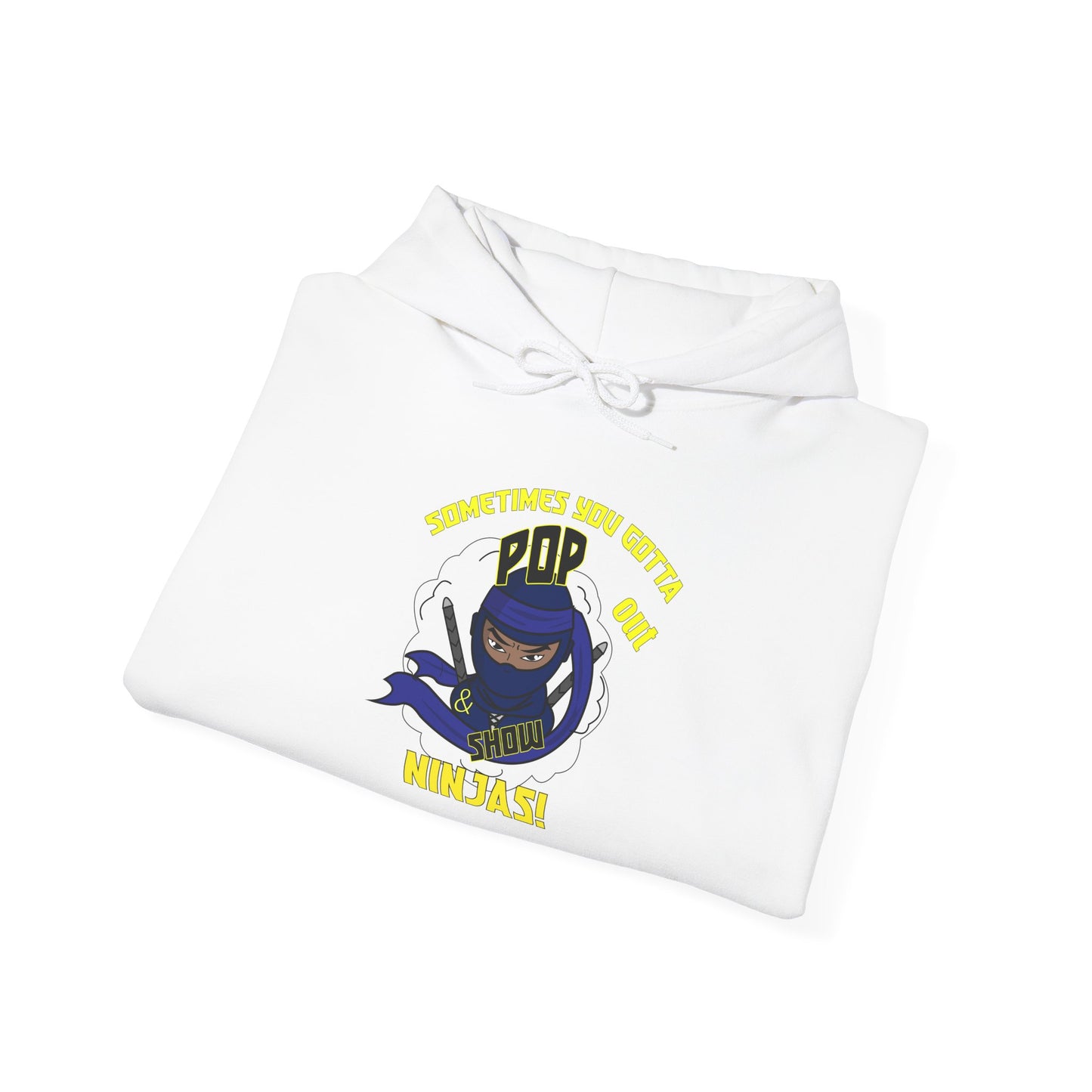 Pop out & show Unisex Heavy Blend™ Hooded Sweatshirt