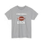 Football Back Unisex Heavy Cotton Tee - Perfect for Game Days, Sports Fans, Tailgating, Gifting, and Casual Wear