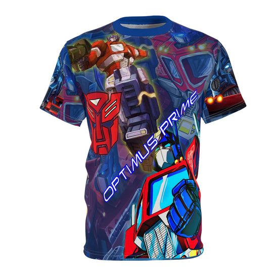 Optimus Prime Unisex Tee - Bold Graphic T-Shirt, Superhero Apparel, Gift for Fans, Unique Fashion, Everyday Wear
