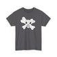 Skully Skull and Crossbones Unisex Heavy Cotton Tee - Edgy Graphic T-Shirt for Rebels