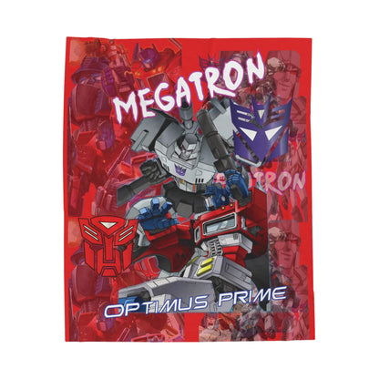 Prime V. Megs Velveteen Plush Blanket