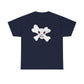 Skully Skull and Crossbones Unisex Heavy Cotton Tee - Edgy Graphic T-Shirt for Rebels